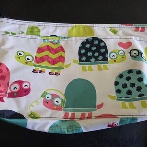 Thirty-One Kids Pouch with Colorful Turtle Print